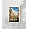 Şehir ve Deniz Uyumu – Barcelo Poster