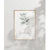 Selam Minimal Botanik Duvar Poster