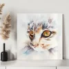 Sevimli Kedi Kanvas Tablo