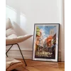 Siem Reap Sokak Manzarası Poster
