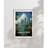 Singapore Modern Manzarası Poster