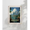 Singapore Modern Manzarası Poster