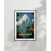 Singapore Modern Manzarası Poster