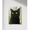 Siyah Kedi Portresi Poster