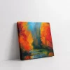 Sonbahar Yangını Kanvas Tablo