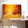Sonbahar Yangını Kanvas Tablo