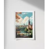 Stockholm Şehir Manzarası Poster