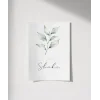 Şükür Minimal Botanik Duvar Poster