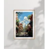 Taipei Sokak Manzarası Poster