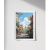 Taipei Sokak Manzarası Poster