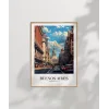 Tarihi Buenos Aires Manzarası Poster