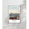 Timeless Istanbul Skyline  Poster