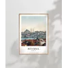 Timeless Istanbul Skyline  Poster