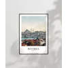 Timeless Istanbul Skyline  Poster