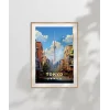 Tokyo Sokak Manzarası Poster