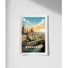 Tuna Nehri Üzerinde Gün Doğumu Poster