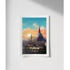 Turin Gün Batımı Manzarası Poster