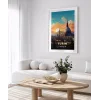 Turin Gün Batımı Manzarası Poster