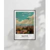 Üsküp Şehir Manzarası Poster