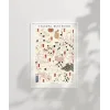 Utagawa Kuniyoshi Kediler Poster