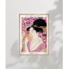 Utamaro Kitagawa Kushi Poster