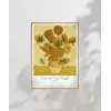 Van Gogh Ayçiçekleri Poster