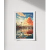 Vancouver Gün Batımı Manzarası Poster