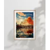 Vancouver Gün Batımı Manzarası Poster