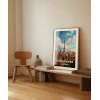 Vancouver ve Sonbahar Renkleri Şehir Poster