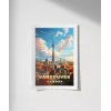 Vancouver ve Sonbahar Renkleri Şehir Poster