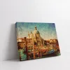 Venedik Günbatımı Kanvas Tablo