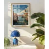 Venedik Kanalı Manzarası Poster