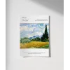 Vincent Van Gogh Buğday Tarlası ve Selviler (2) Poster