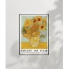 Vincent Van Gogh On İki Ayçiçekli Vazo Poster