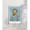 Vincent Van Gogh Otoportre Poster