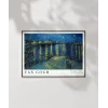 Vincent Van Gogh Ren Nehri’nde Yıldızlı Bir Gece Poster
