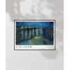 Vincent Van Gogh Ren Nehri’nde Yıldızlı Bir Gece Poster