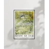 Vincent Van Gogh Riverbankda Bahar Vakti (2) Poster