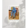 Vincent Van Gogh Üzgün Yaşlı Adam Poster