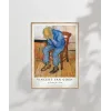 Vincent Van Gogh Üzgün Yaşlı Adam Poster