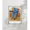 Vincent Van Gogh Üzgün Yaşlı Adam Poster