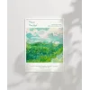 Vincent Van Gogh Yeşil Buğday Tarlası Poster