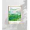 Vincent Van Gogh Yeşil Buğday Tarlası Poster