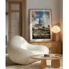 Washington Capitol Vintage Poster