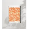 William Morris Flower Market Poster