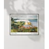 Winslow Homer Çiçek Bahçesi ve Bungalov Poster