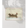 Winslow Homer Doryde Üç Erkek Çocuk Poster