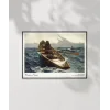Winslow Homer Sis Uyarısı Poster