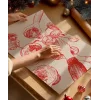 Yeşil ve Kırmızı Noel 2li Poster
