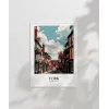 York Tarihi Sokakları Poster
